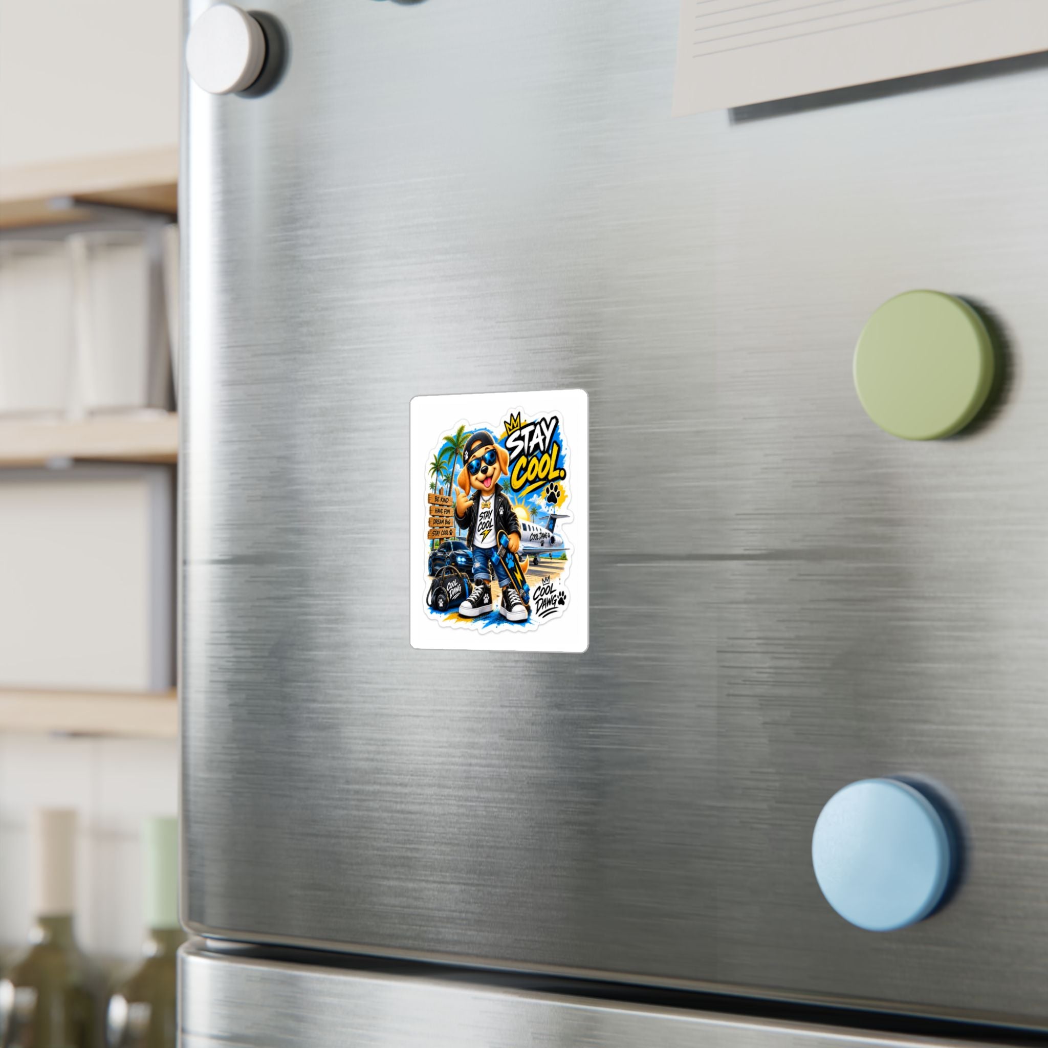 Cool Dawg “Stay Cool” Lifestyle Vinyl Sticker