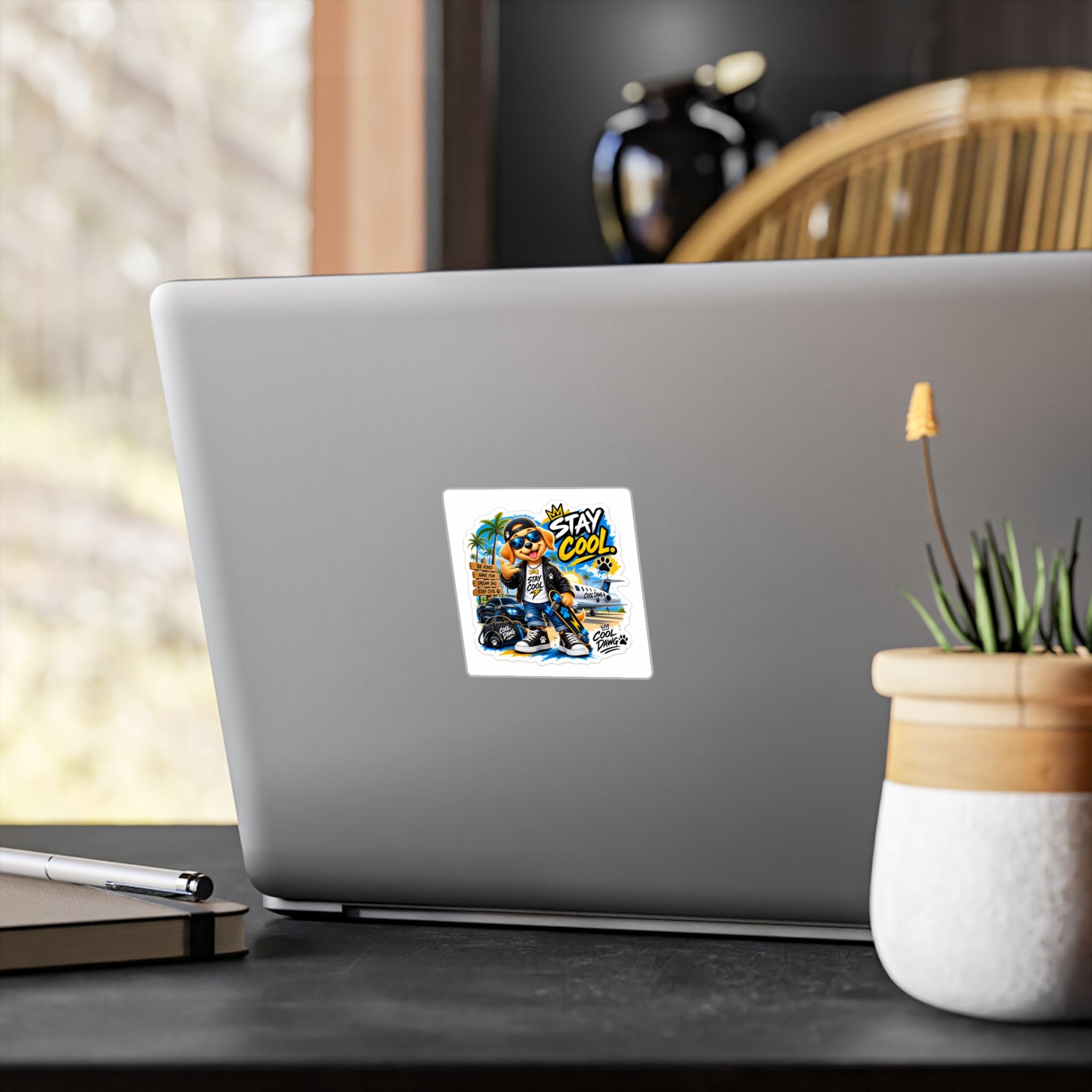Cool Dawg “Stay Cool” Lifestyle Vinyl Sticker