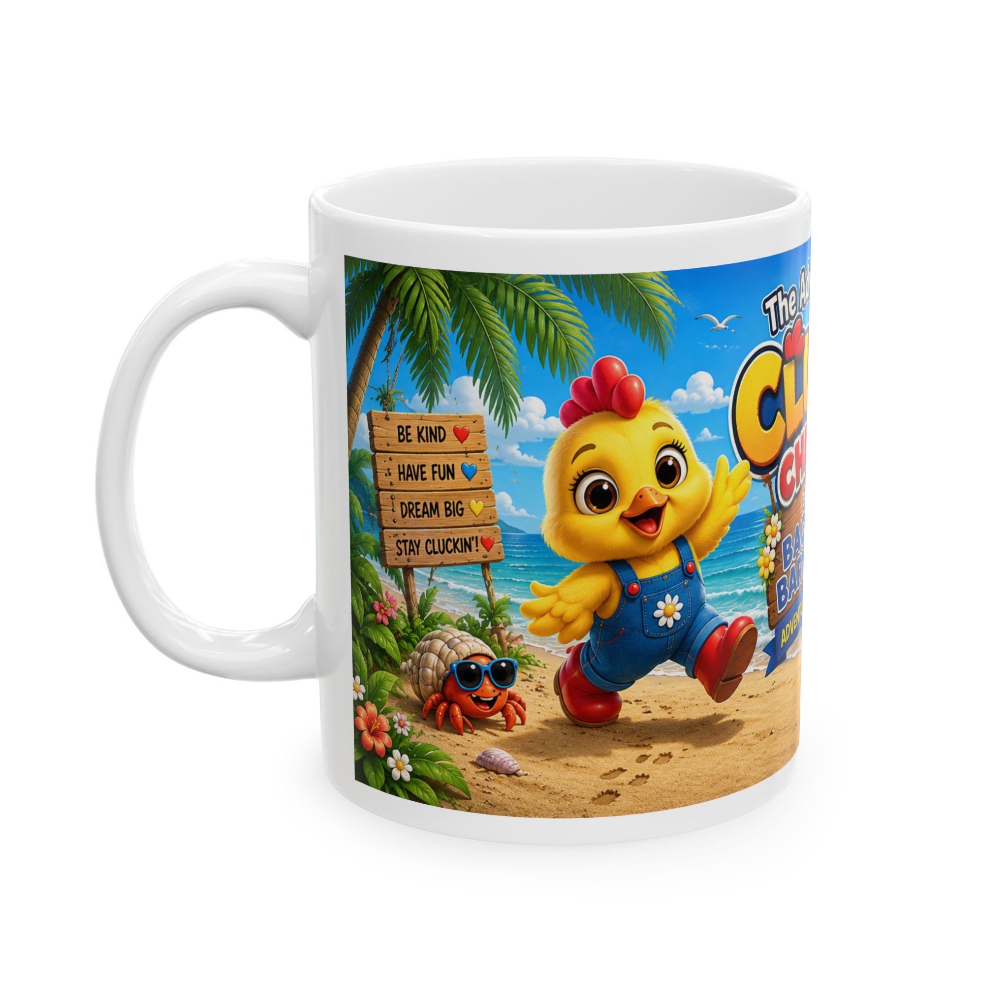 The Adventures of Clucky Chicken & the Backyard Barnyards – Adventure Mug