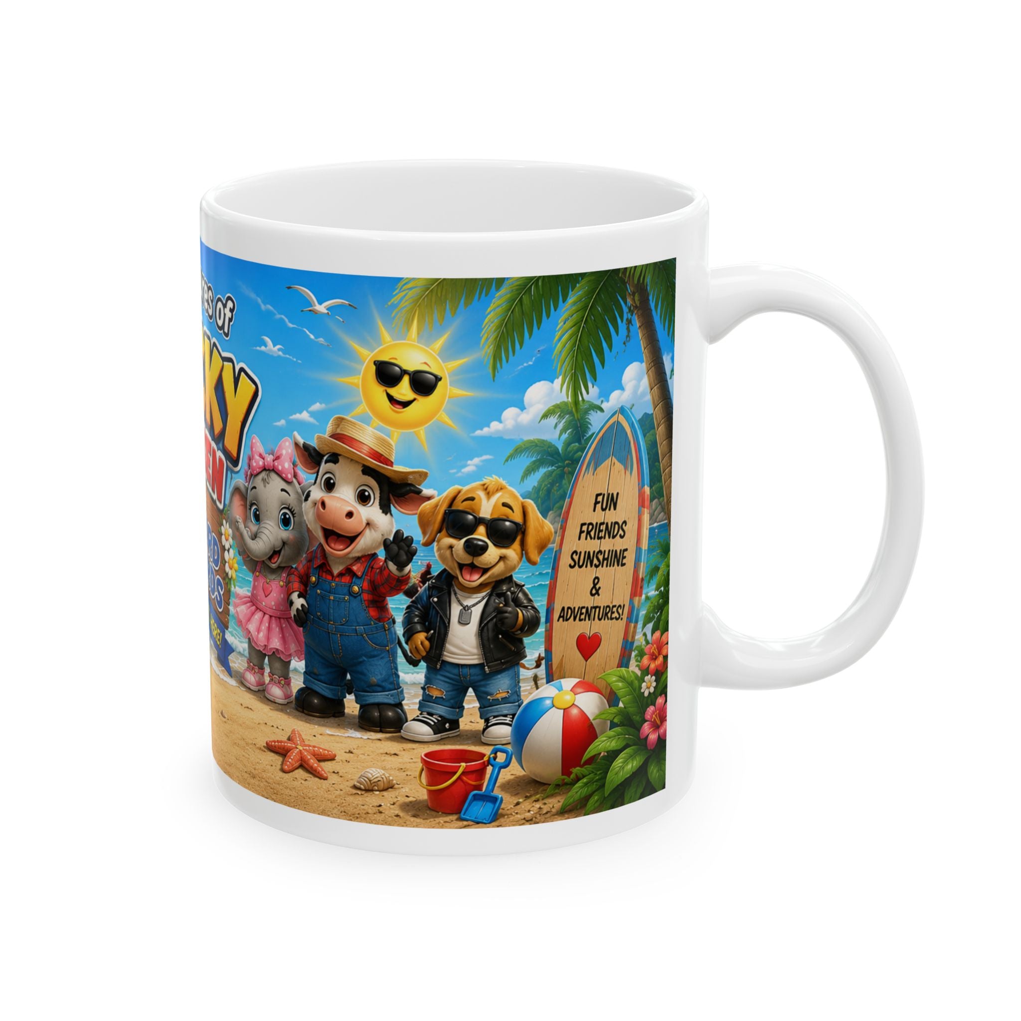 The Adventures of Clucky Chicken & the Backyard Barnyards – Adventure Mug